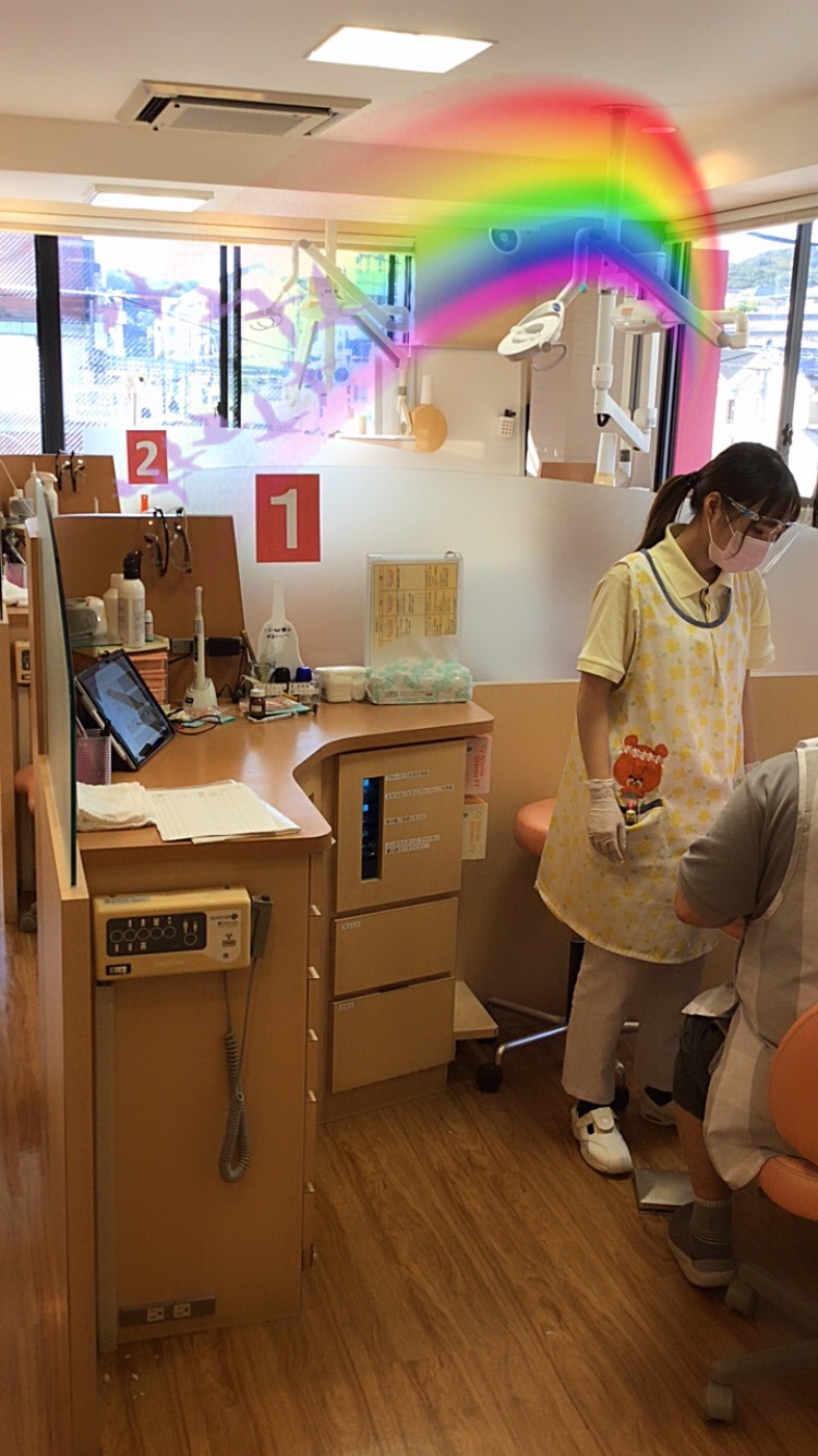 香山歯科クリニック　三姉妹　あーちゃん登場！